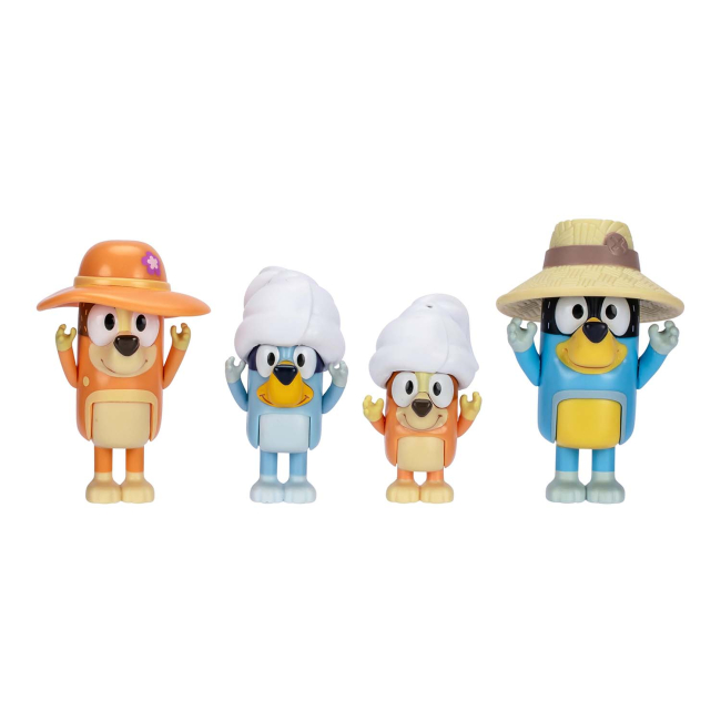Фигурки персонажей - Игровой набор Bluey 4 фигурки (125373)#2