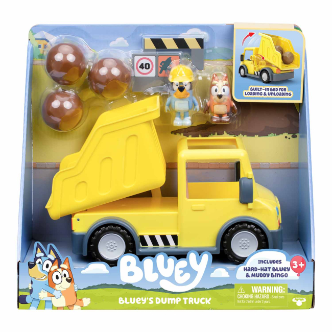 Фігурки персонажів - Ігровий набір Bluey Самоскид з фігурками (125651)#3