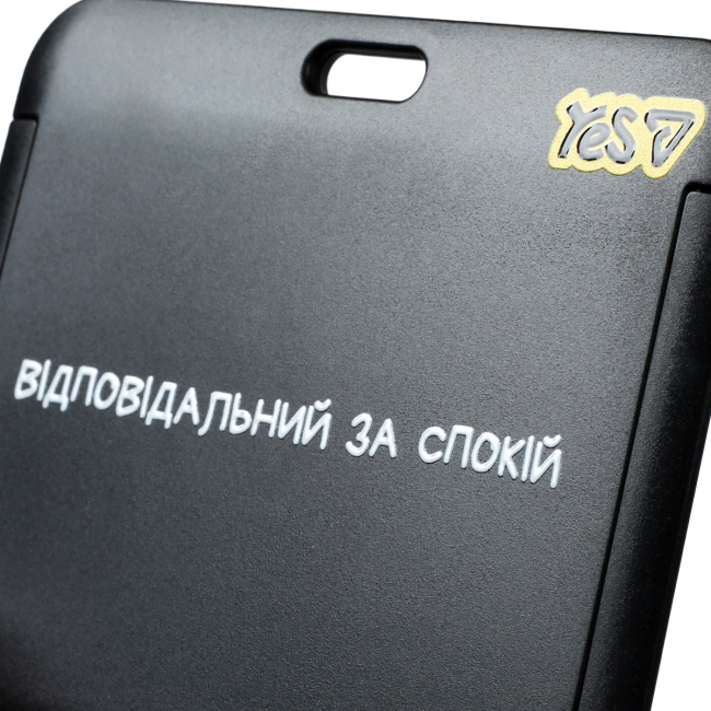 Канцтовары - Бейдж на ленте Yes Не усложняй горизонтальный слайдер (940329)#7