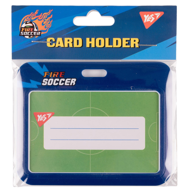 Канцтовари - Бейдж горизонтальний Yes Football слайдер (940324)#3