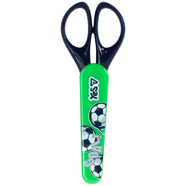 Канцтовары - Ножницы Yes Football 13 см в футляре (480486)#2