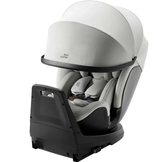 Автокресла и аксессуары - Автокресло Britax-Romer Swivel-Grow Max Air Linen Grey (2000042298)#2