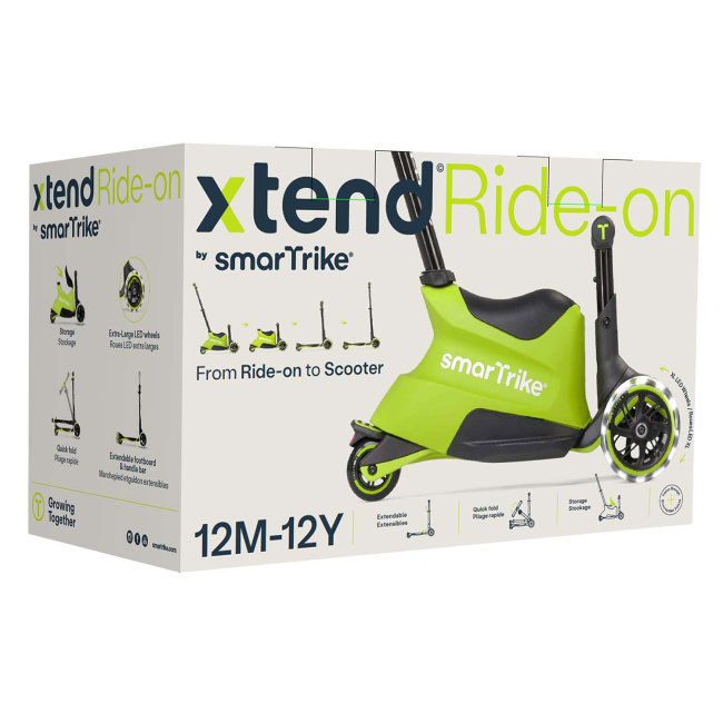 Самокати - Самокат SmarTrike Xtend Ride-on Lime (2401304)#9
