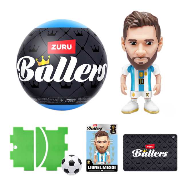 Фигурки персонажей - Фигурка-сюрприз футболиста в капсуле Zuru Ballers FIFA Global серия 1 (Z77792)#3