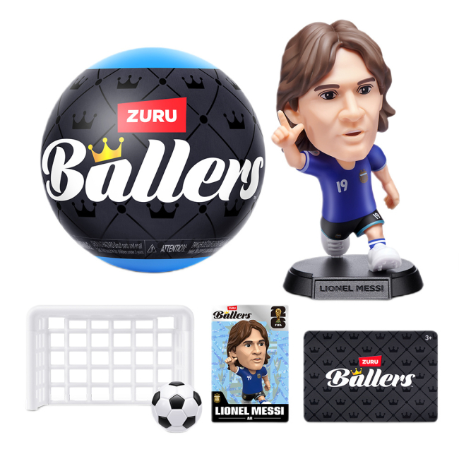 Фигурки персонажей - Фигурка-сюрприз футболиста в капсуле Zuru Ballers FIFA Global серия 1 (Z77792)#4