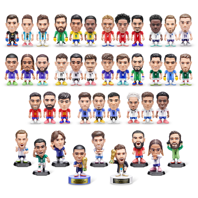 Фигурки персонажей - Фигурка-сюрприз футболиста в капсуле Zuru Ballers FIFA Global серия 1 (Z77792)#5