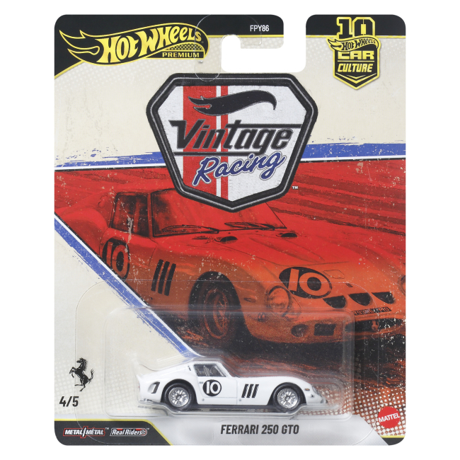 Автомодели - Автомодель Hot Wheels Car culture Ferrari 250 GTO (JKF25)#6