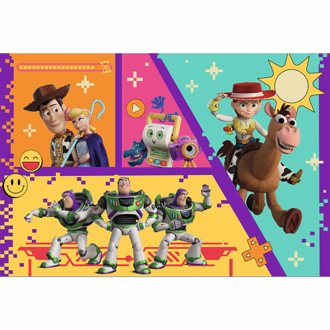 Пазли - Пазл Trefl Toy Story 5 Іграшки в дії 100 елементів (16556)#2