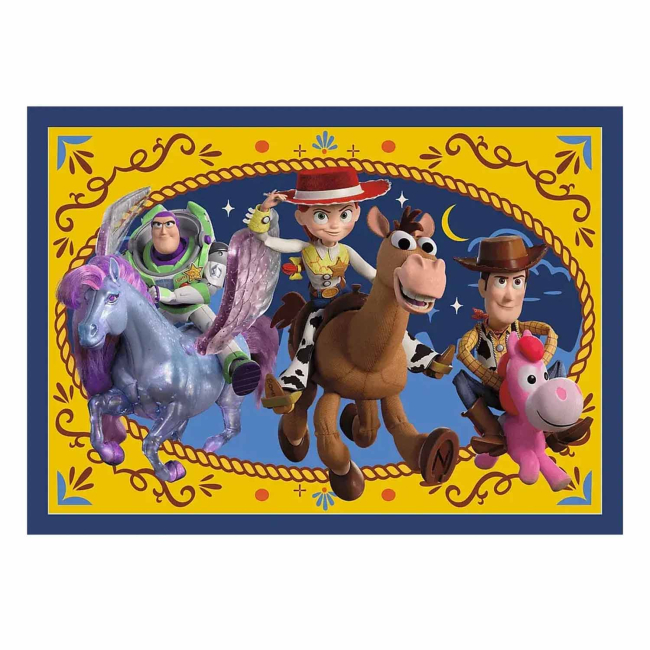 Пазлы - Пазл Trefl Toy Story 5 Время игрушек 4 в 1 (34701)#2