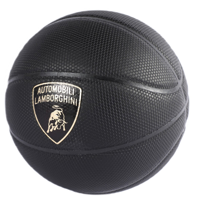 Спортивные активные игры - Баскетбольный мяч Lamborghini р 7 черный (6941089855447)#2