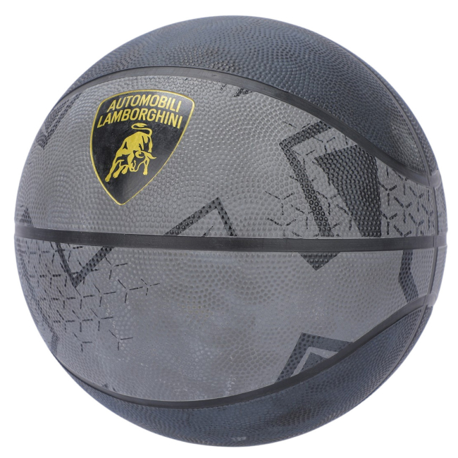 Спортивные активные игры - Баскетбольный мяч Lamborghini р 7 черный (6941876082285)#2