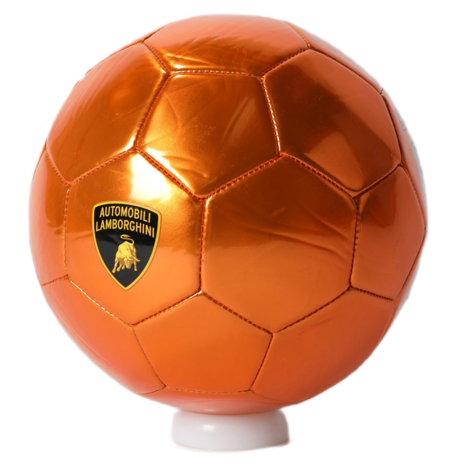 Спортивные активные игры - Футбольный мяч Lamborghini р 2 оранжевый (6941876000203)#3