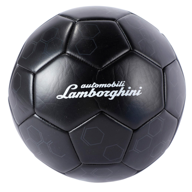 Спортивные активные игры - Футбольный мяч Lamborghini р 2 черный (68317)#3