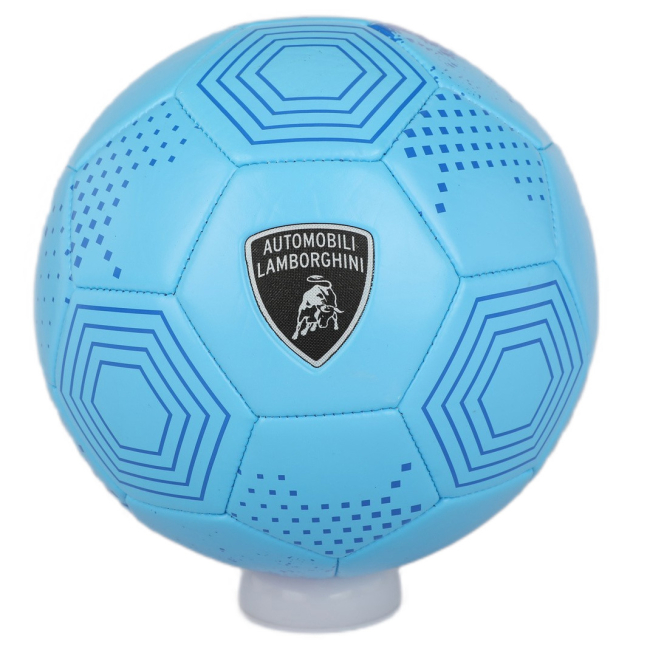 Спортивные активные игры - Футбольный мяч Lamborghini р 5 голубой (6941876045921)#2