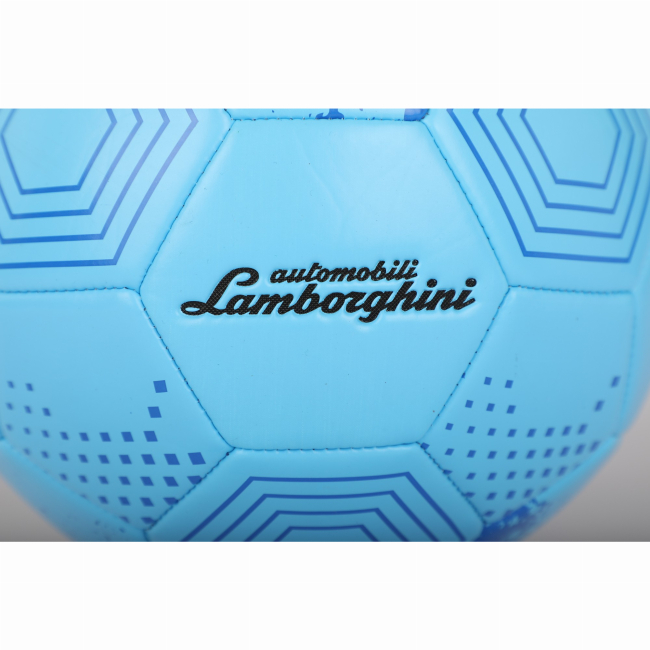 Спортивные активные игры - Футбольный мяч Lamborghini р 5 голубой (6941876045921)#7