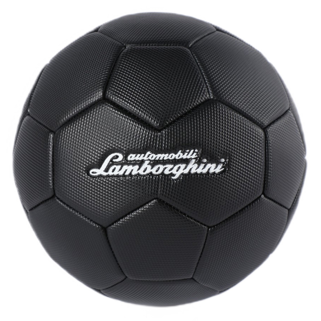 Спортивні активні ігри - Футбольний м'яч Lamborghini р 3 чорний (68348)#2