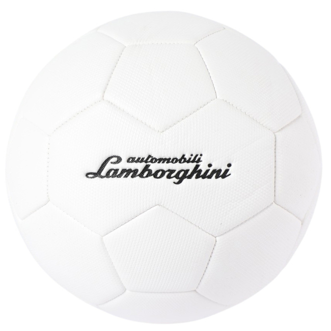 Спортивні активні ігри - ​Футбольний м'яч Lamborghini р 3 білий (20669)#5