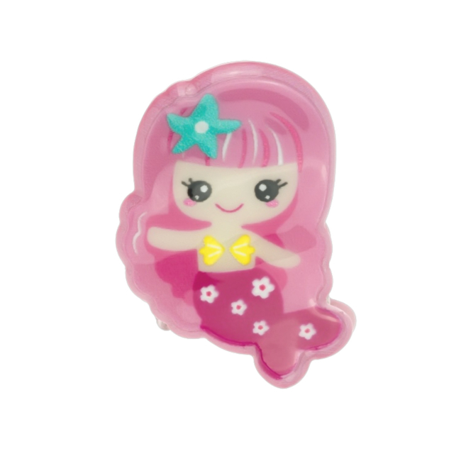 Бижутерия и аксессуары - Заколка для волос Invisibobble Clipstar Kids Mermaid Dreams (4063528102317)#2