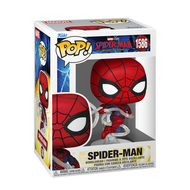 Фигурки персонажей - Фигурка Funko Pop Marvel Человек-паук Абсолютно новый день (83963)#2