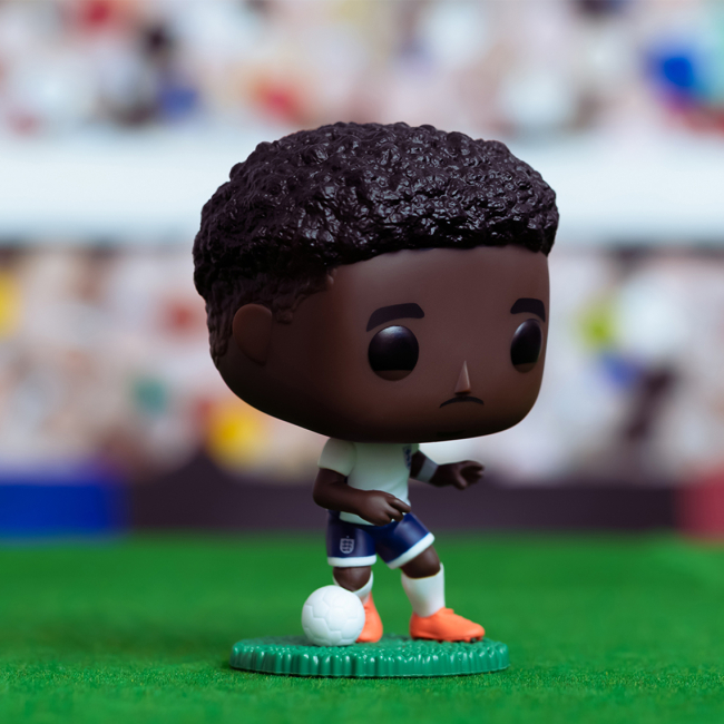 Фігурки персонажів - Фігурка Funko Pop Football Англія Букайо Сака (92719)#3