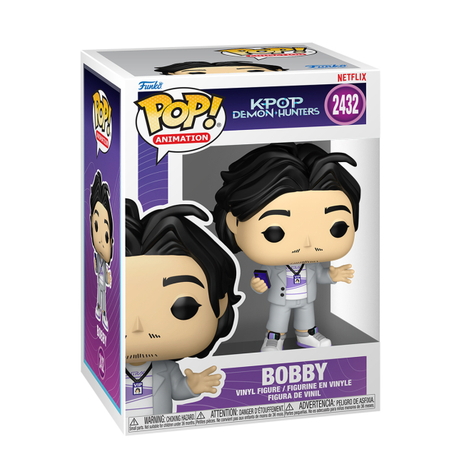 Фігурки персонажів - Фігурка Funko Pop K-Pop Demon hunters S2 Боббі (95804)#2