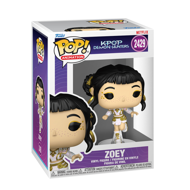 Фігурки персонажів - Фігурка Funko Pop K-Pop Demon hunters S2 Зої (95809)#2