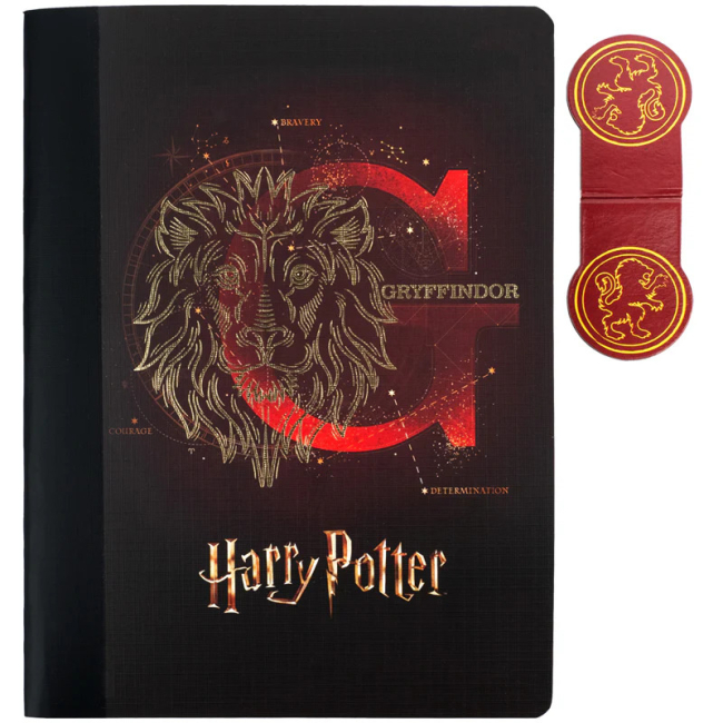Канцтовары - ​Блокнот с магнитной закладкой Kite Harry Potter А5 (HP26-192)#2