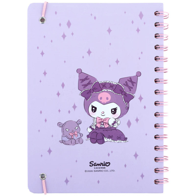 Канцтовары - Блокнот на спирали Kite Kuromi A5 (HK26-190-2)#3