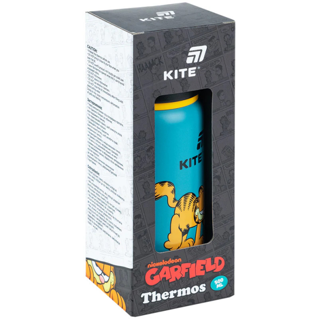 Бутылки для воды - Термос Kite Garfield 500 мл (GF25-1229)#5