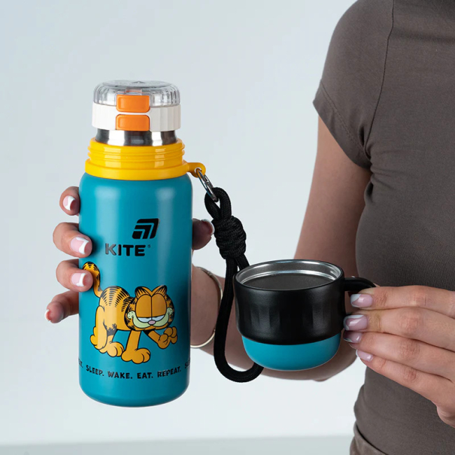 Бутылки для воды - Термос Kite Garfield 500 мл (GF25-1229)#9