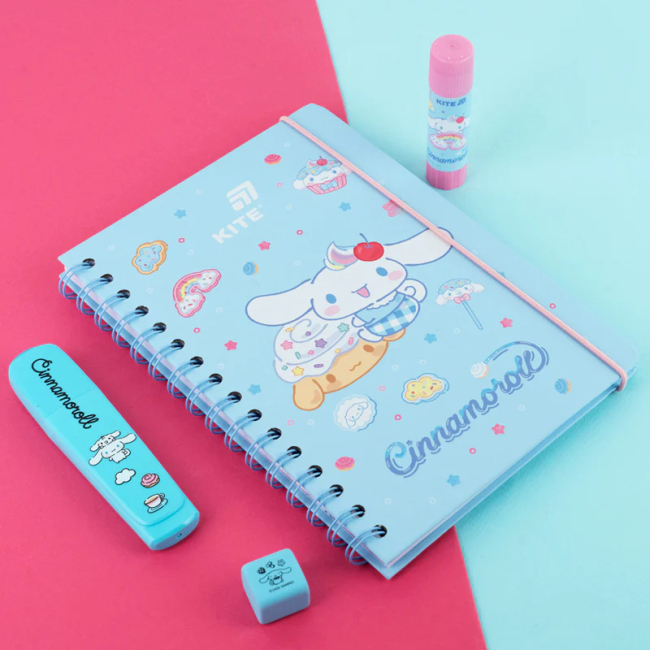 Канцтовары - ​Блокнот на спирали Kite Cinnamoroll A5 (CR26-190)#4