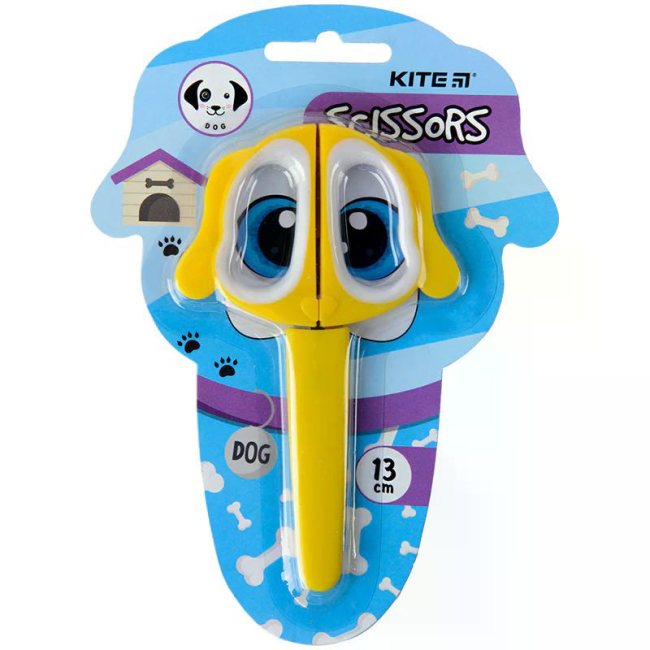 Канцелярські товари - Ножиці Kite Puppy в футлярі 13 см (K21-017-04)#3