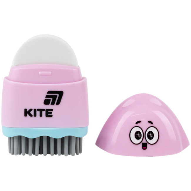Канцтовары - Точилка Kite Faces с контейнером и резинкой в ассортименте (K25-365)#3
