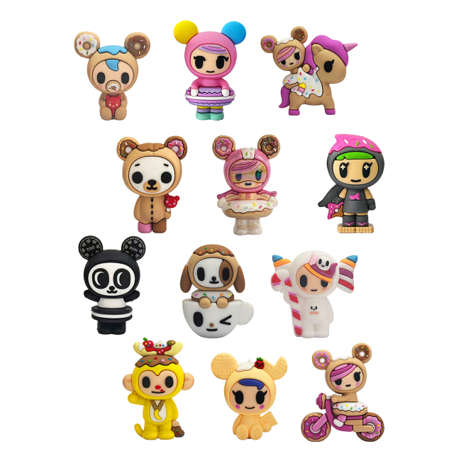 Фигурки персонажей - Фигурка-сюрприз Cool Things Tokidoki Донателла и ее друзья (TK061)#2
