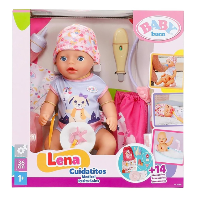 Пупси - Пупс Baby Born Лена у лікаря 36 см (840467)#3