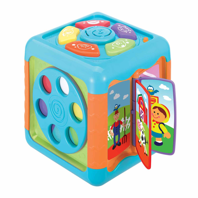 Развивающие игрушки - Игровой центр WinFun Куб-логика (0715-NL)#2