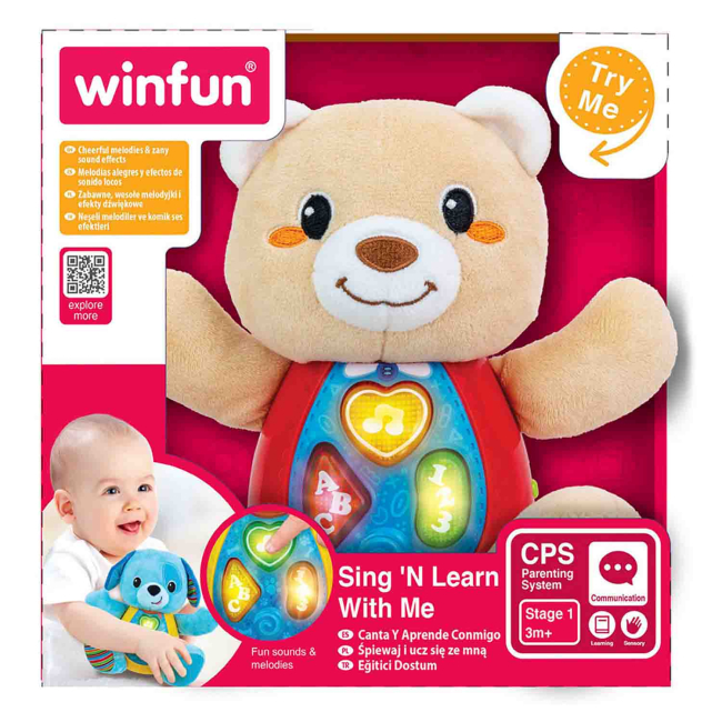 Развивающие игрушки - Интерактивная игрушка WinFun Мишка (0681-NL)#2