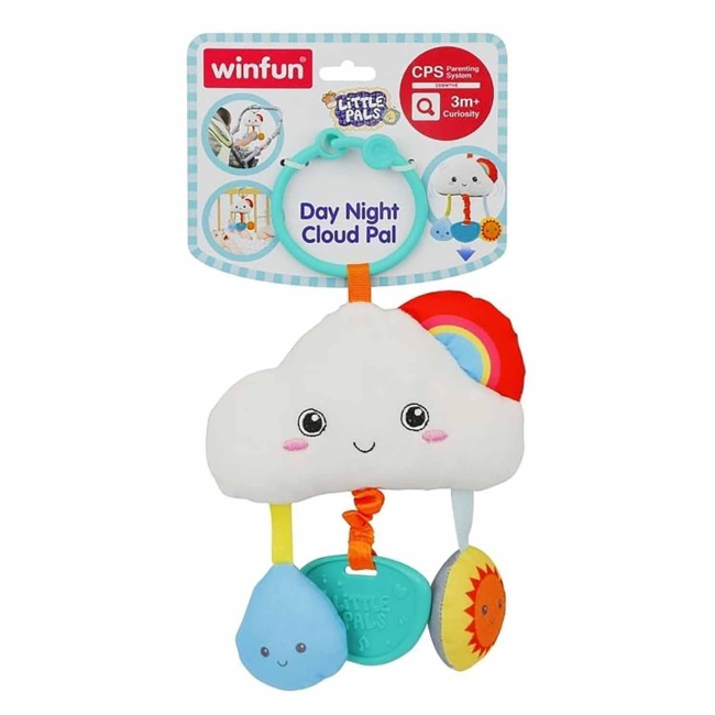 Підвіски, дуги та мобілі - Підвіска на візочок WinFun Хмаринка (0192-NI)#3