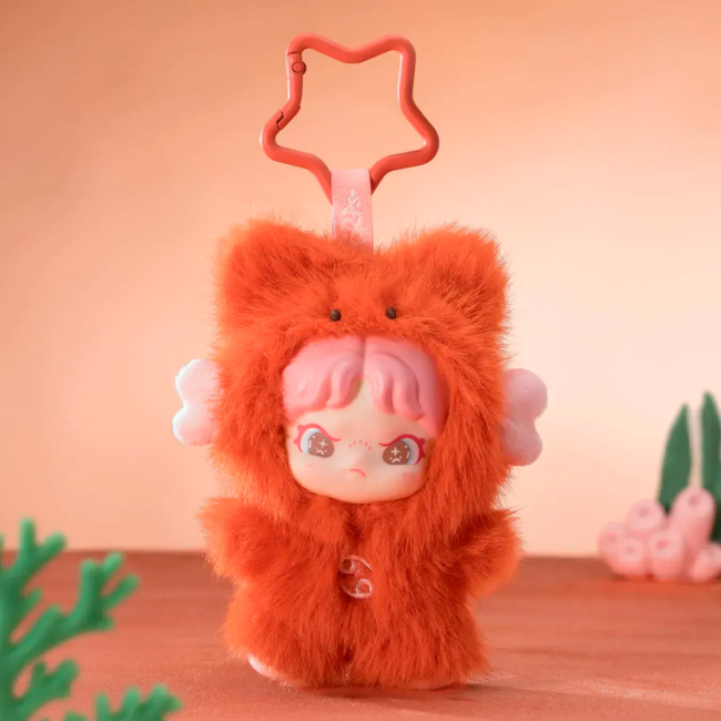 Брелоки - ​М'яка іграшка-сюрприз з кільцем 10/10 Toys TNT Dora Constellation Monogatari (T-1085)#4