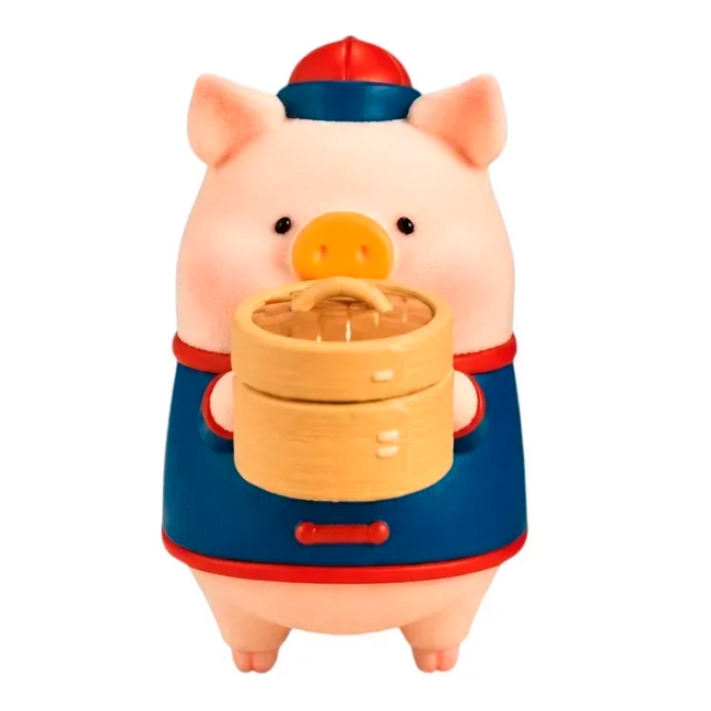 Фігурки тварин - Фігурка-сюрприз 10/10 Toys LuLu the Piggy Lu's Table Series (LULU1276)#2
