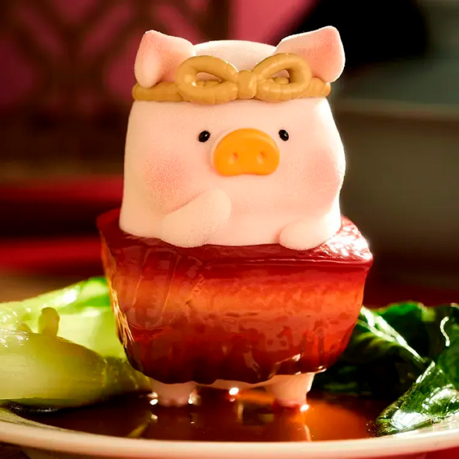 Фігурки тварин - Фігурка-сюрприз 10/10 Toys LuLu the Piggy Lu's Table Series (LULU1276)#6