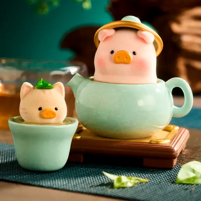 Фігурки тварин - Фігурка-сюрприз 10/10 Toys LuLu the Piggy Lu's Table Series (LULU1276)#7