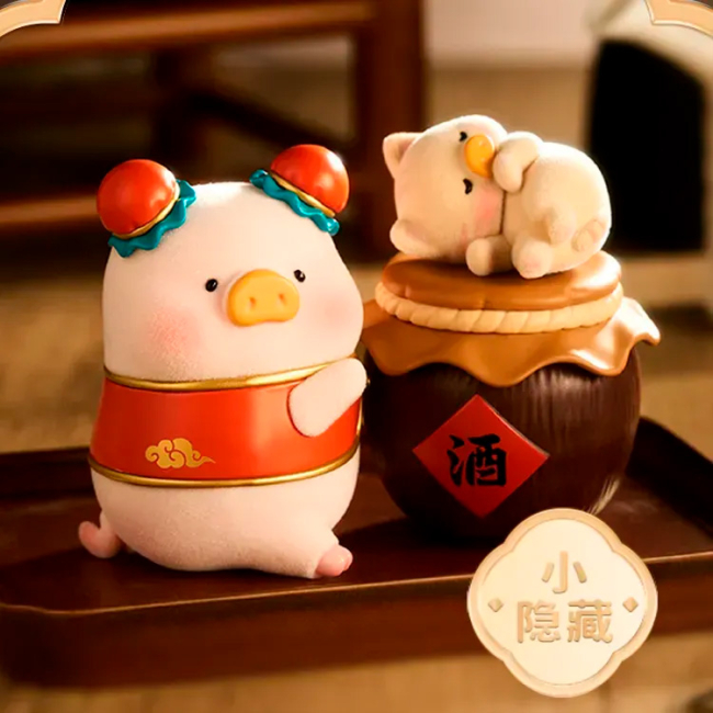Фігурки тварин - Фігурка-сюрприз 10/10 Toys LuLu the Piggy Lu's Table Series (LULU1276)#8