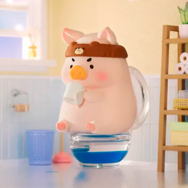 Фигурки животных - ​Фигурка-сюрприз 10/10 Toys LuLu the Piggy Stay with You Series (TZA12114)#5