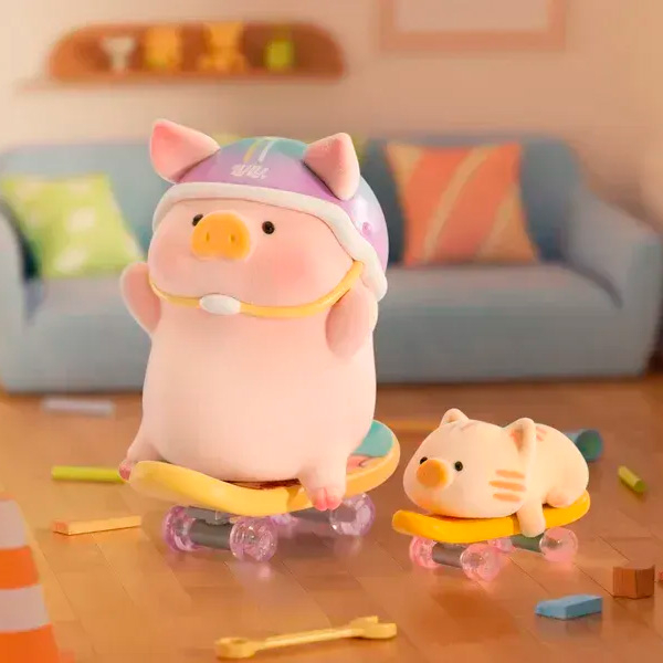 Фигурки животных - ​Фигурка-сюрприз 10/10 Toys LuLu the Piggy Stay with You Series (TZA12114)#8