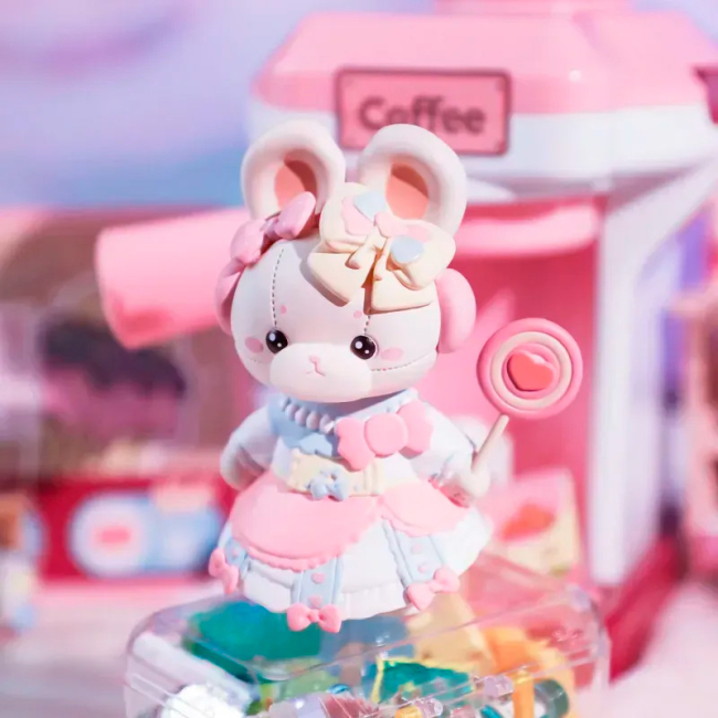 Фігурки тварин - ​​Фігурка-сюрприз 10/10 Toys Mokiya Rabbit Garden (QWP008)#3