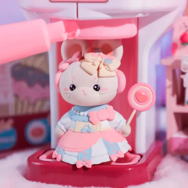 Фігурки тварин - ​​Фігурка-сюрприз 10/10 Toys Mokiya Rabbit Garden (QWP008)#5