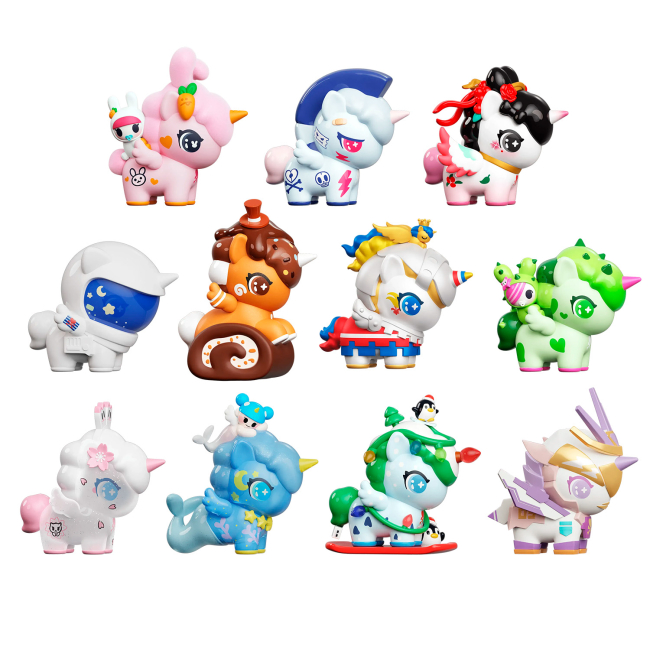 Фігурки тварин - ​Фігурка-сюрприз 10/10 Toys TNT Tokidoki Chibi style Unicorno (TOKIDOKIM-464)#2