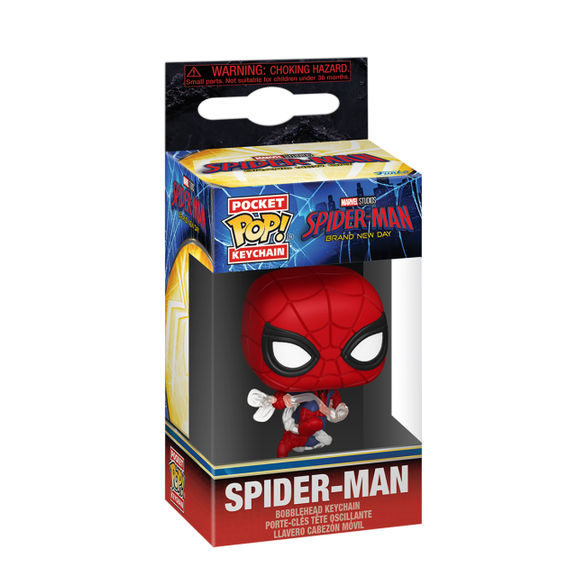 Брелоки - Брелок Funko Pop Marvel Человек-паук Абсолютно новый день (83962)#2