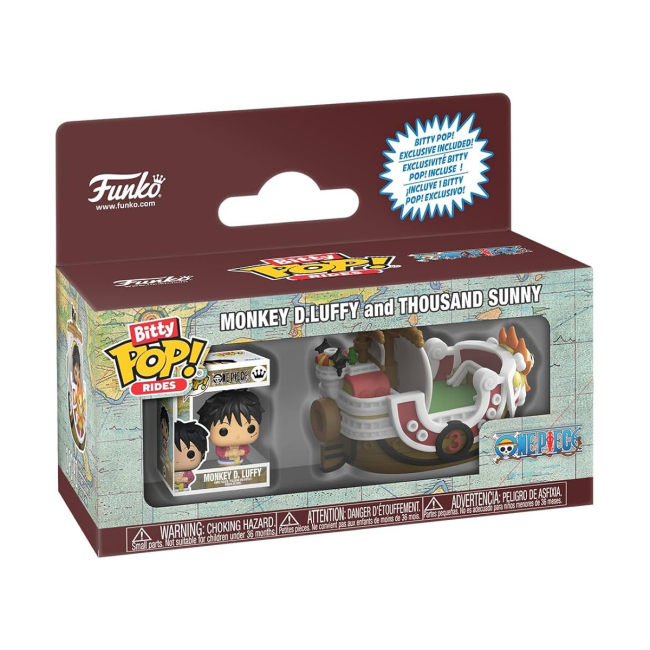 Фигурки персонажей - Набор фигурок Funko Bitty Pop Ride One piece Таузенд Санни и Луффи (92965)#2